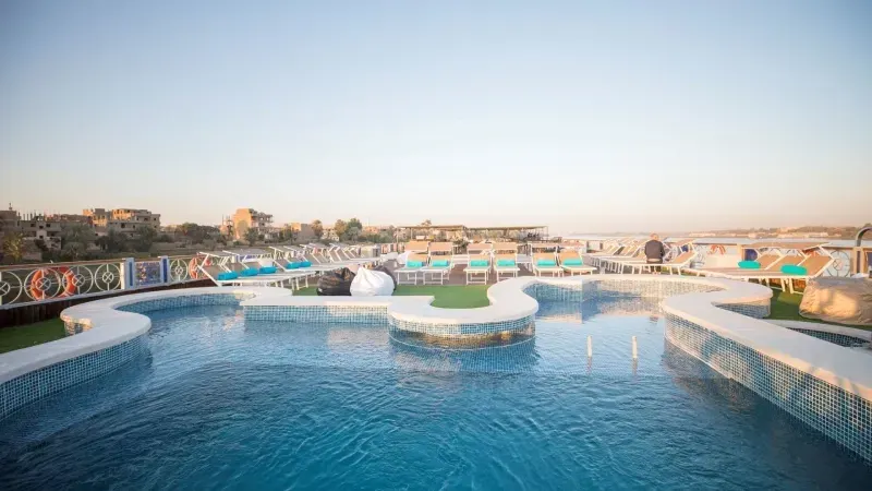 Semiramis III Sun Deck Spa Pool | Egypt For Travel